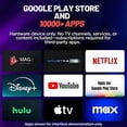 thumbnail image 3 of Raxxio MAG555 4K Google TV Streaming Box – 16GB Storage, 2GB RAM, Voice Control Remote, Dolby Digital 8-Channel Sound, 3 of 8