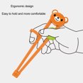 thumbnail image 3 of LCXmlly Learning Chopsticks Comfortable Training Chopsticks with Cartoon Bear Design for Easy Eating Training, 3 of 6