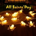 thumbnail image 3 of Halloween Skeleton String Light Waterproof 10/20/30/40 LED Battery Operated USB Rechargeable Indoor Outdoor Festival Party Decoration Fairy Lamp, 3 of 10