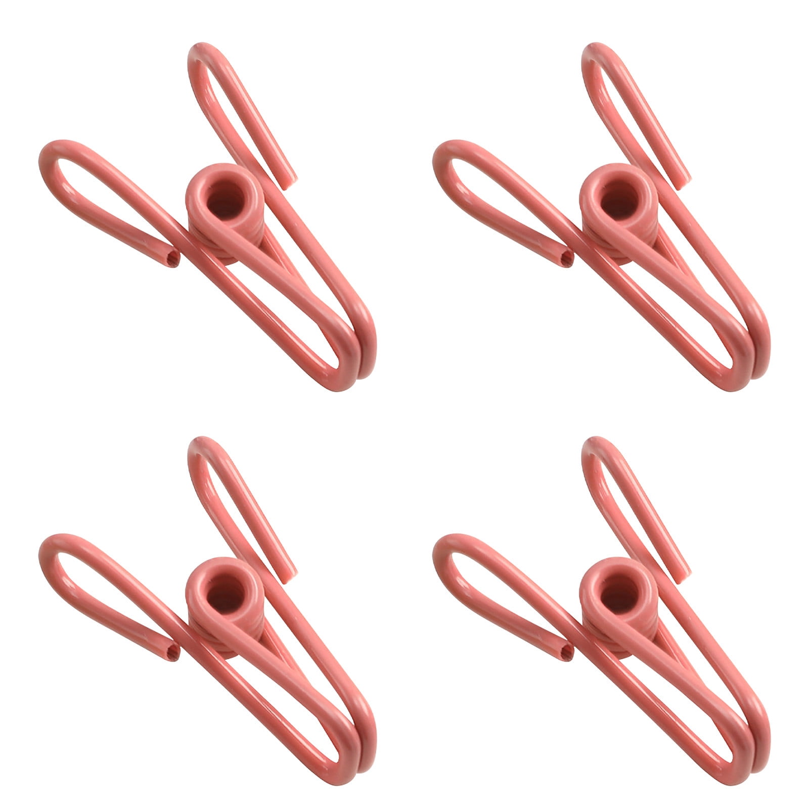 OAVQHLG3B Colorful Wire Clothespins Laundry Chip Clips4 Pack Bulk
