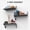 Black, variant on Hyper Tough 6 in. x 15 3/4 in. Rustic Gray Laminated Wood Shelf