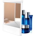 thumbnail image 2 of Non Reversing Mirror, True Image Reflection, True Reflection Standing Cosmetic Mirror, Precision True Images Real Reflection, Non-reversing Mirror for Makeups Vanity & Beauty (7.5 * 9.1in,Black), 2 of 14