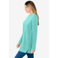 thumbnail image 3 of Woman Within Plus Size Sherpa Sweatshirt, 3 of 6
