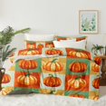 thumbnail image 1 of Funda nórdica Queen Size Fall Harvest Themed Comforter Cover Boys Girls Vintage, 1 of 7