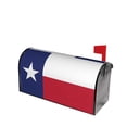 thumbnail image 3 of PHELIKA Texas State Flag Magnetic Mailbox Covers Standard Size 21"H x 18"W, 3 of 8