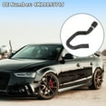 thumbnail image 3 of Unique Bargains Radiator Hose Heater Hose No.8K1819376J for Audi A4 Quattro 2.0L 2010-2012 Black Rubber 1 Pc Coolant Pipe Good Sealing, 3 of 7