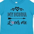 thumbnail image 4 of Inktastic My Nonna Loves Me Girls Girls Toddler T-Shirt, 4 of 5