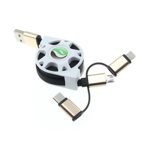 Compatible With Motorola Moto G7 Power Play 3in1 USB Cable