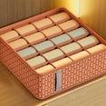 thumbnail image 4 of PRETXORVE Drawer Organizer for Clothing Sock Underwear Drawer Organizer Bins Foldable Fabric Closet Organizers and Storage Dresser, 4 of 6