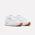 thumbnail image 3 of Womens Reebok CLASSIC LEATHER Shoe Size: 7 Ftwwht - Pugry3 - Rbkg03 Fashion Sneakers, 3 of 8