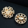 thumbnail image 6 of Cheers.US 12Pcs Rhinestone Brooches Brooch Pins For Women Wedding Bridal Bouquet Kits, 6 of 6