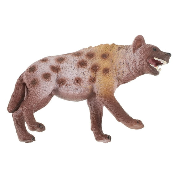 ELAYARD Hyena Figure Realistic Hyena Shape Plastic Multi 1Pack