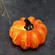 thumbnail image 3 of Lámpara de calabaza de resina para Halloween, linterna LED de calabaza para Halloween, pequeña lámpara de calabaza de simulación, lámpara LED a batería, decoración de linterna de calabaza plana (C), 3 of 4