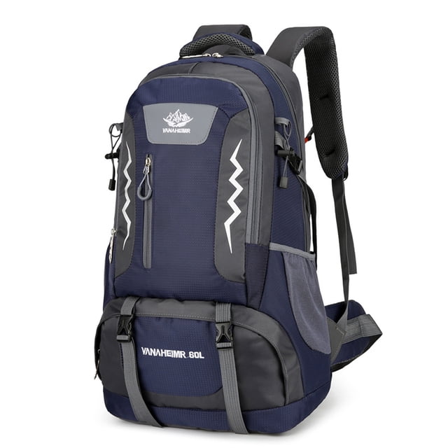 Mochila de senderismo Mochila de camping resistente al agua de 60 litros para hombres y mujeres