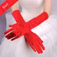 thumbnail image 4 of Guantes de novia Guantes de boda Guantes de fiesta Guantes festivos Multicolor, 4 of 5