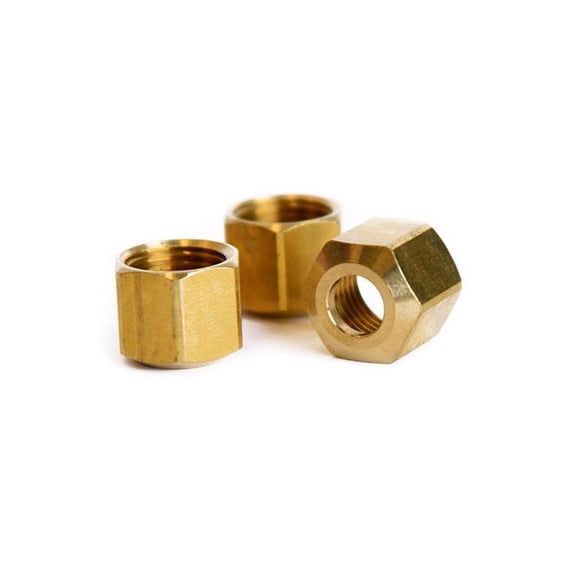 1/4 in. Compression X 1/4 in. D Compression Brass Nut