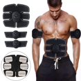 thumbnail image 1 of Abs Toning Belt Stimulator Vibration Machine Abdominal Muscle Training Belt Fitness Workout Equipment, 1 of 5