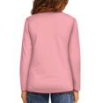 thumbnail image 3 of Jiueut Pink Corgi Cartoon Tshirts for Toddler Girls Size 11-12 Long Sleeve Shirts Kids Girls' Tops Tees & Blouses Shirts for Kids Basic Top for Fall Clothes Gift for Holiday, 3 of 7