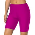 thumbnail image 3 of ZSQDM Women's Legging Women's Shorts Hot Pink Women blendingpants Polyester,Spandex M, 3 of 6