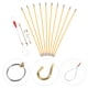 thumbnail image 2 of GOOHOCHY Kit de tiracables de fibra de vidrio con cinta de guía de 33 cm para un cableado eficiente en instalaciones eléctricas. Electricistas., 2 of 7