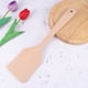 thumbnail image 5 of 2 espátulas de madera para cocina, antiadherentes, de madera de haya natural, prácticas palas planas (33,5 x 8 cm), 5 of 5
