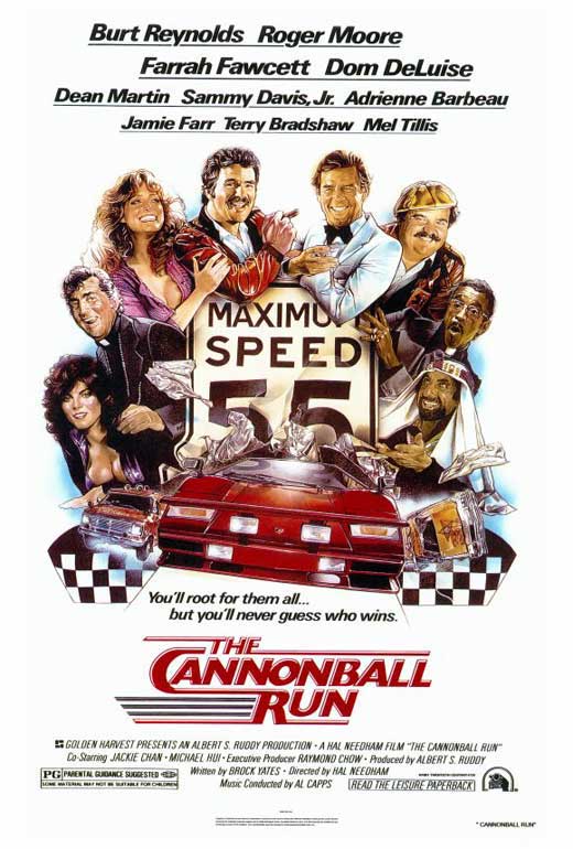Cannonball Run Movie POSTER 27" x 40" Style A