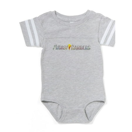 

CafePress - Power Rangers Linear Logo - Cute Infant Baby Football Bodysuit