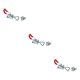 thumbnail image 3 of Eigraketly 8X Toggle Clamp Hasp Hasp Tool Handy Lid Installation Supplies Hardware Shockproof Home Box Solidness Type1, 3 of 6