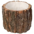 thumbnail image 4 of OATIPHO  Multi-Color Wooden Imitation Stump Planter for Home and Garden, 4 of 8