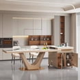 thumbnail image 2 of Decoration Ornaments Dining Table Organizer Modern Kitchen Dinning Table Unique Luxury Mesa De Comedor Dinning Room Furniture My Lux Decor Round, 2 of 14