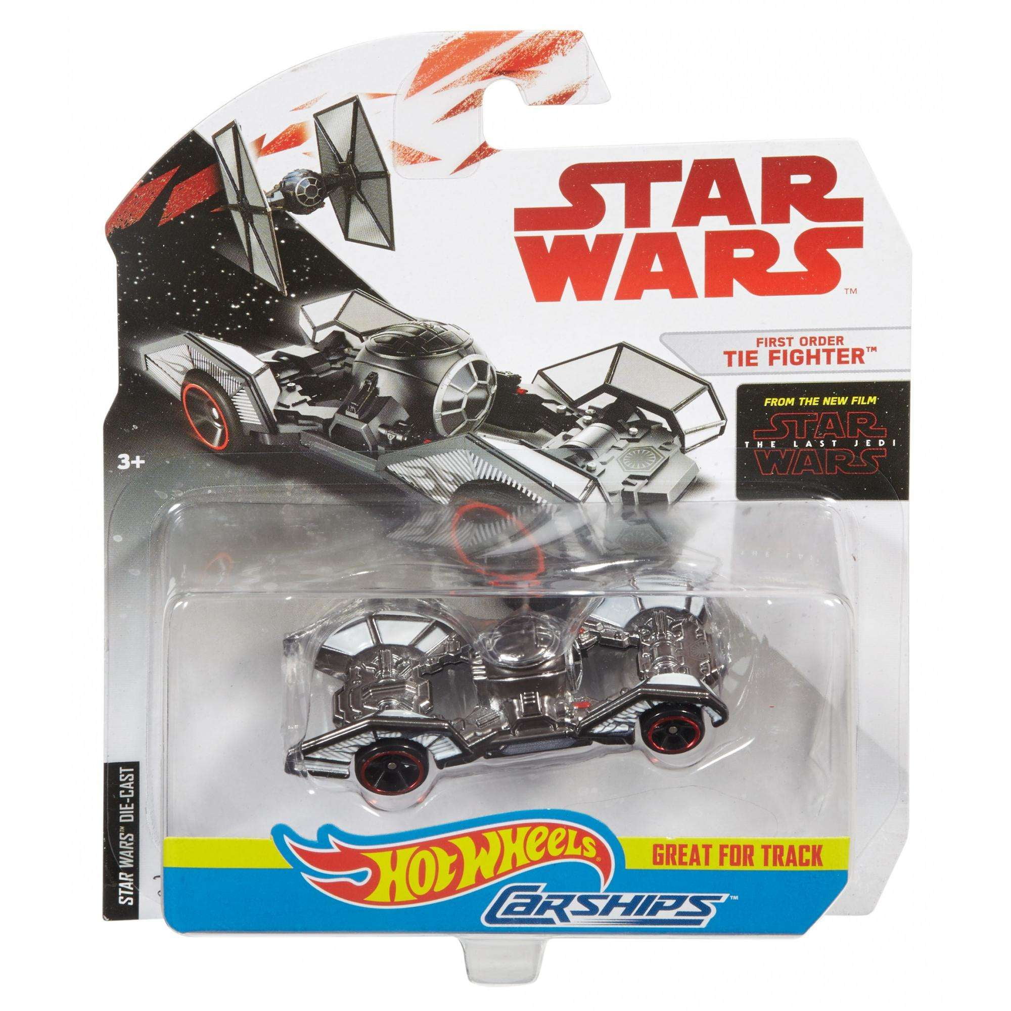Hot Wheels Star Wars: The Last Jedi, TIE Fighter Carship - Walmart.com