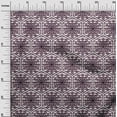 thumbnail image 2 of oneOone Cotton Jersey Maroon Fabric Stripe|Hexagon & Circle Geometric Fabric For Sewing Printed Craft Fabric By The Yard 58 Inch Wide, 2 of 4
