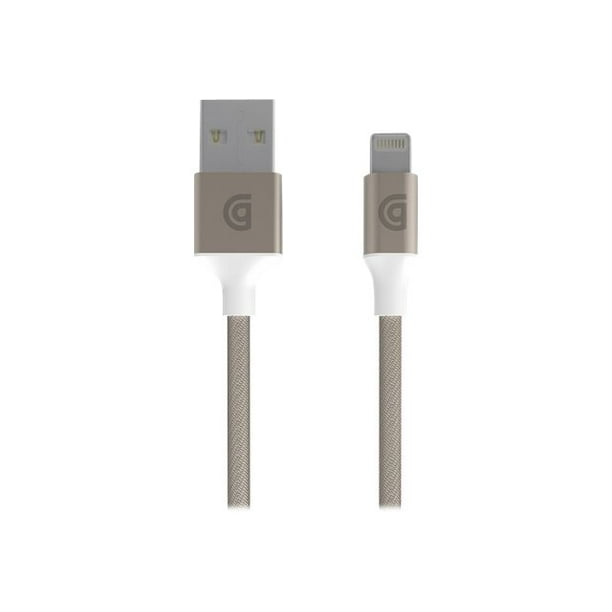 Griffin Premium - Câble de Foudre - USB male to Lightning male - 5 ft - Or - Réversible un Connecteur
