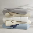 thumbnail image 2 of 1-Piece Full/Queen Reversible Tencel Comforter Blanket,Blue, 2 of 4