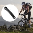 thumbnail image 3 of Advancent Brazo de manivela lateral izquierdo para bicicleta de montaña de aleación, repuesto de pieza reemplazable con mango profesional para Ciclismo Negro, 3 of 6