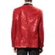 thumbnail image 3 of CHAQUETA DE DEPORTE CON LENTEJUELAS PARA HOMBRES INSPIRE CHIC, CON SOLAPA DE CHALECO, UN BOTÓN, BODA, BLAZER BRILLANTE XL BURDEOS, 3 of 7