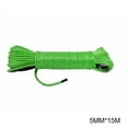 thumbnail image 1 of 4mm*15m 5mm*15m 6mm*15m Synthetic Winch Rope Towing Rope Winch Line Synthetic Winch Cable Plasma Rope For ATV UTV SUV ,Easy to Use, 1 of 5
