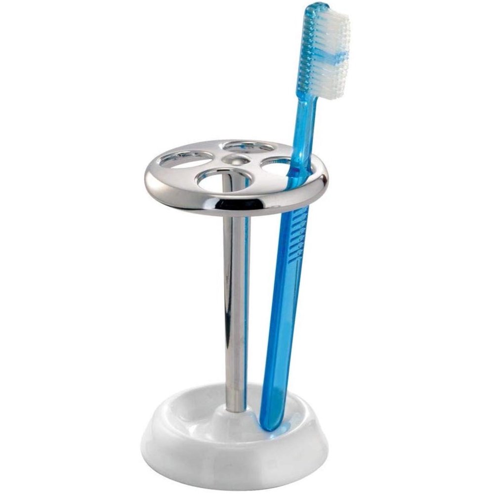 InterDesign York Holder holds upto 4 toothbrushes, TOOTHBRUSH STAND