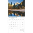 thumbnail image 4 of Yosemite | 2025 12x24" (Hanging) Square Wall Calendar | Plastic-Free | BrownTrout, 4 of 9