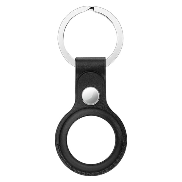 Para AirTag Funda de cuero Funda de llavero Funda protectora de rastreador de piel