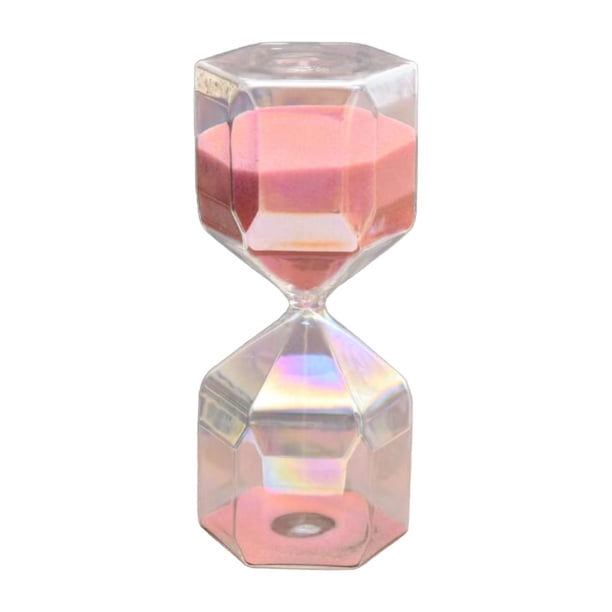 Reloj de arena decorativo para niños y adultos, regalo para niños y adultos, reloj de arena, temporizador de arena, reloj de arena de vidrio. 15 minutos