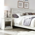 thumbnail image 4 of Homestyles Seaside Lodge Wood King Headboard in Off White, 4 of 5