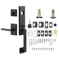 thumbnail image 2 of Sure-Loc TN507-LN FBL Turin One Piece Single Cylinder Keyed Entry Handleset - Black, 2 of 5