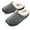 Gray, variant on Roxoni Women's Knitted Fleece Lined Winter Slippers, Rubber Sole -sizes 6 to 11 -style #2111