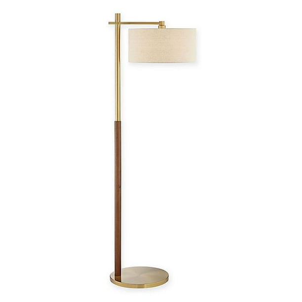 Kathy Ireland Broadway Floor Lamp In Antique Brass With Drum Shade Com Kathy Ireland Broadway Floor Lamp In, Kathy Ireland Floor Lamps