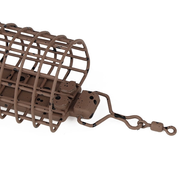Titular Del Alimentador De Pesca Alimentador de jaula de cebo de distancia de pesca para herramienta de aparejos de cesta de carpa (estilo B 40g) Likrtyny Para Estrenar