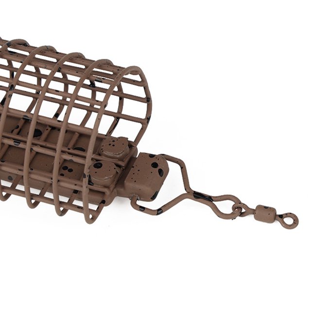 Titular Del Alimentador De Pesca Alimentador de jaula de cebo de distancia de pesca para herramienta de aparejos de cesta de carpa (estilo B 30g) Likrtyny Para Estrenar