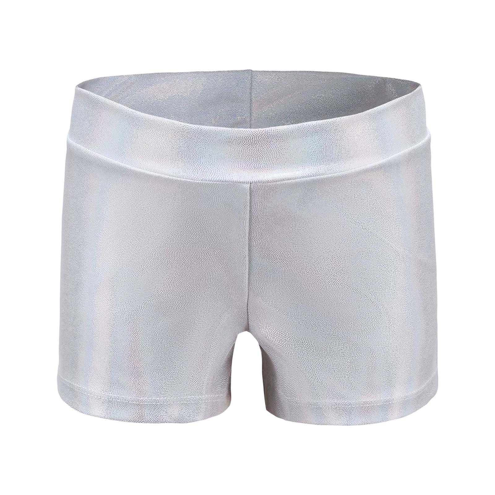 Kids Girls Hiking Cargo Shorts Bermuda Dance Shorts Performance Trunks Training Gold Printed Athletic Bottoms for Summer Casual Shorts 8-14 Years