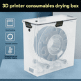thumbnail image 2 of 3D Printer Filament Dry Box Storage Hot-Air Heating Printing Material Holder Moisture- for All FDM, 2 of 8