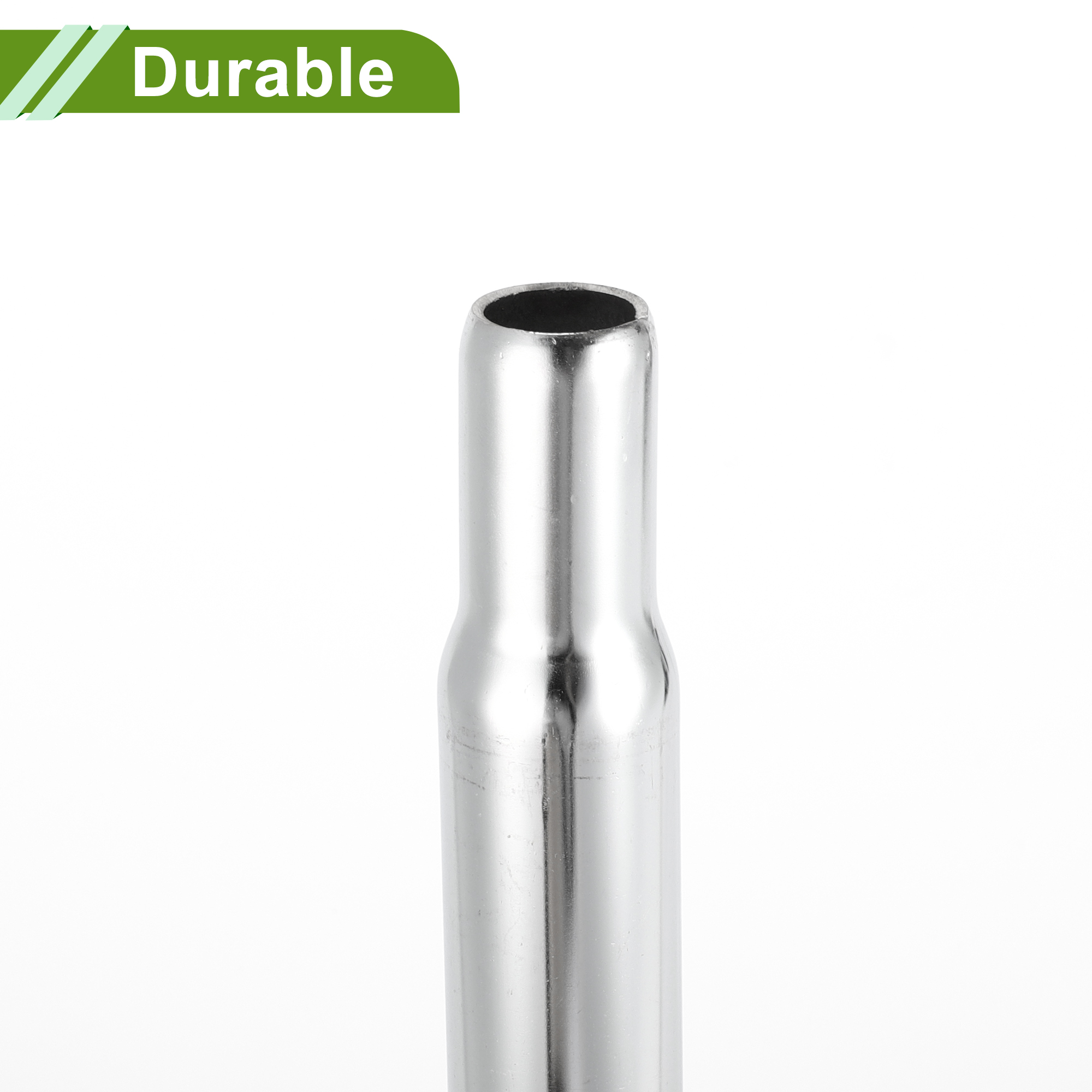 Unique Bargains Universal 27.2x250mm Silver Tone Bike Seat Post Durable Steel 1 Pc